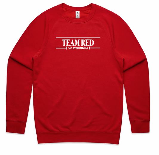 TEAM RED - Crew jumper