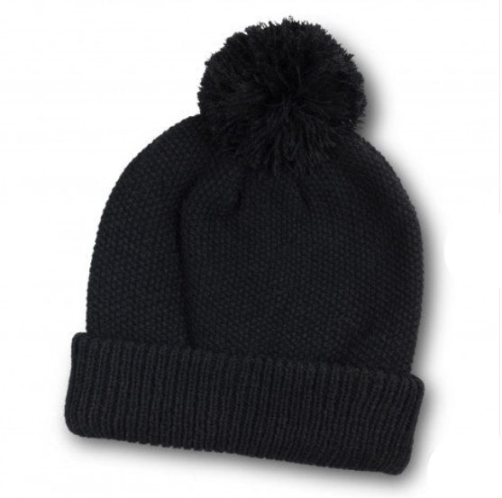 Bumble Cuff Beanie with pom pom