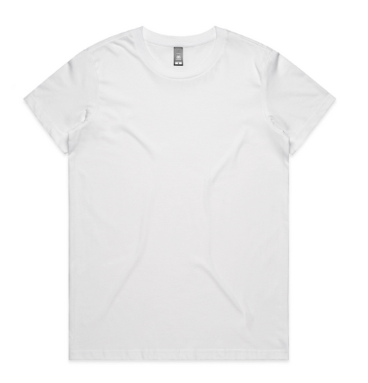 WO'S MAPLE TEE - White - Small