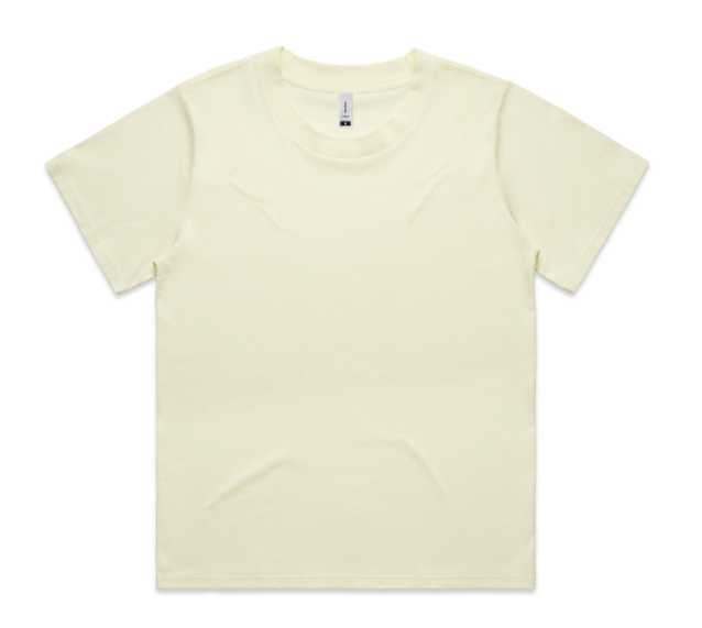 WO'S MARTINA TEE -  Butter - Medium