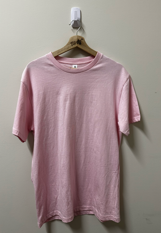 BLOCK TEE - Pink - Medium