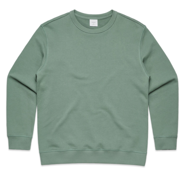 WO'S PREMIUM CREW - Sage - Large