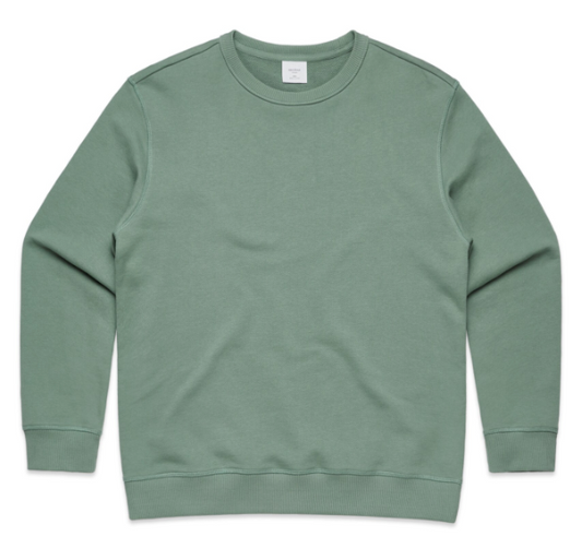 WO'S PREMIUM CREW - Sage - Large