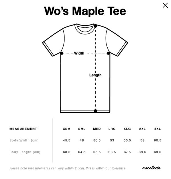 Women's Maple Tee