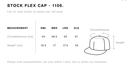 Stock Flex Cap 3D puff