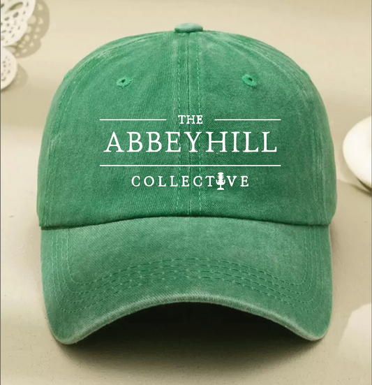 The Abbeyhill Collective Faded Dad Cap Embroidered