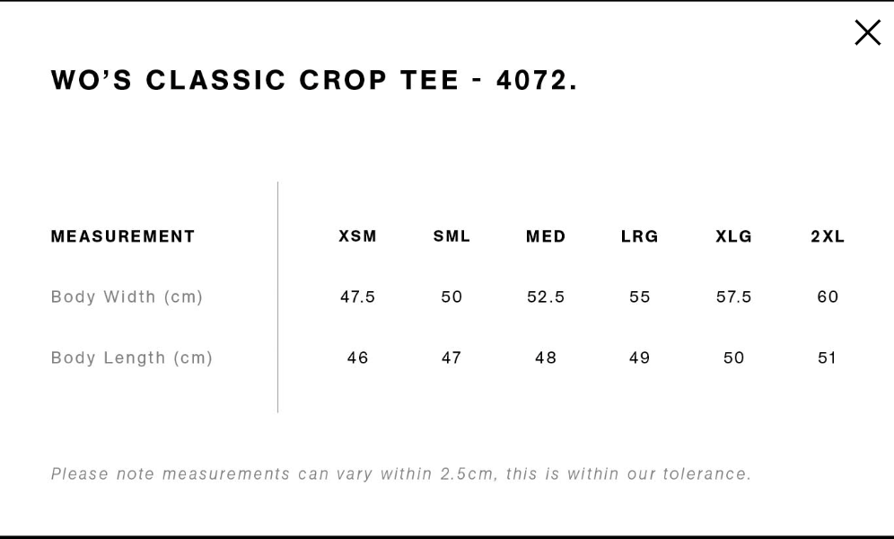 LRC Cropped tee