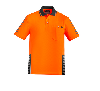 Mens Hi Vis Komodo Short Sleeve Polo