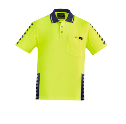 Mens Hi Vis Komodo Short Sleeve Polo
