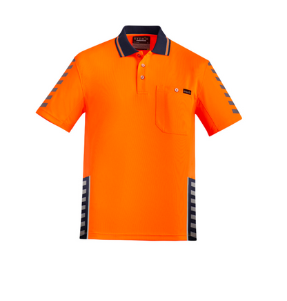 Mens Hi Vis Komodo Short Sleeve Polo