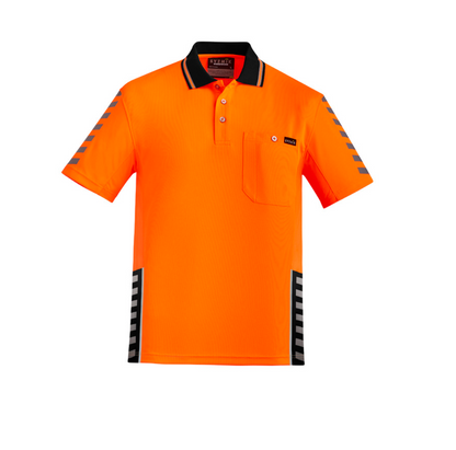 Mens Hi Vis Komodo Short Sleeve Polo