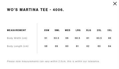 Stronger PT - Wo's Martina Tee