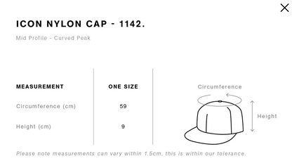 Icon Nylon Cap