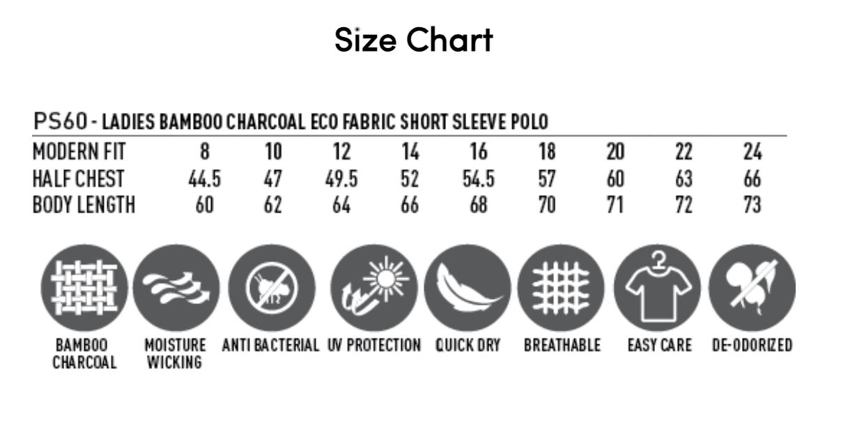 Womens LUCKY BAMBOO POLO