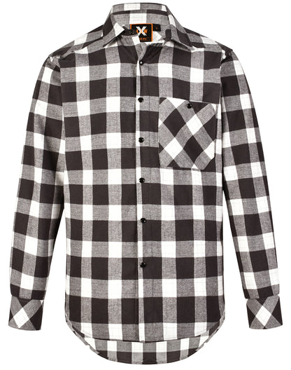 UNISEX CLASSIC FLANNEL PLAID LS SHIRT