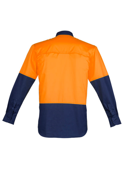 ZW560 Mens Closed Front Long Sleeve Shirt