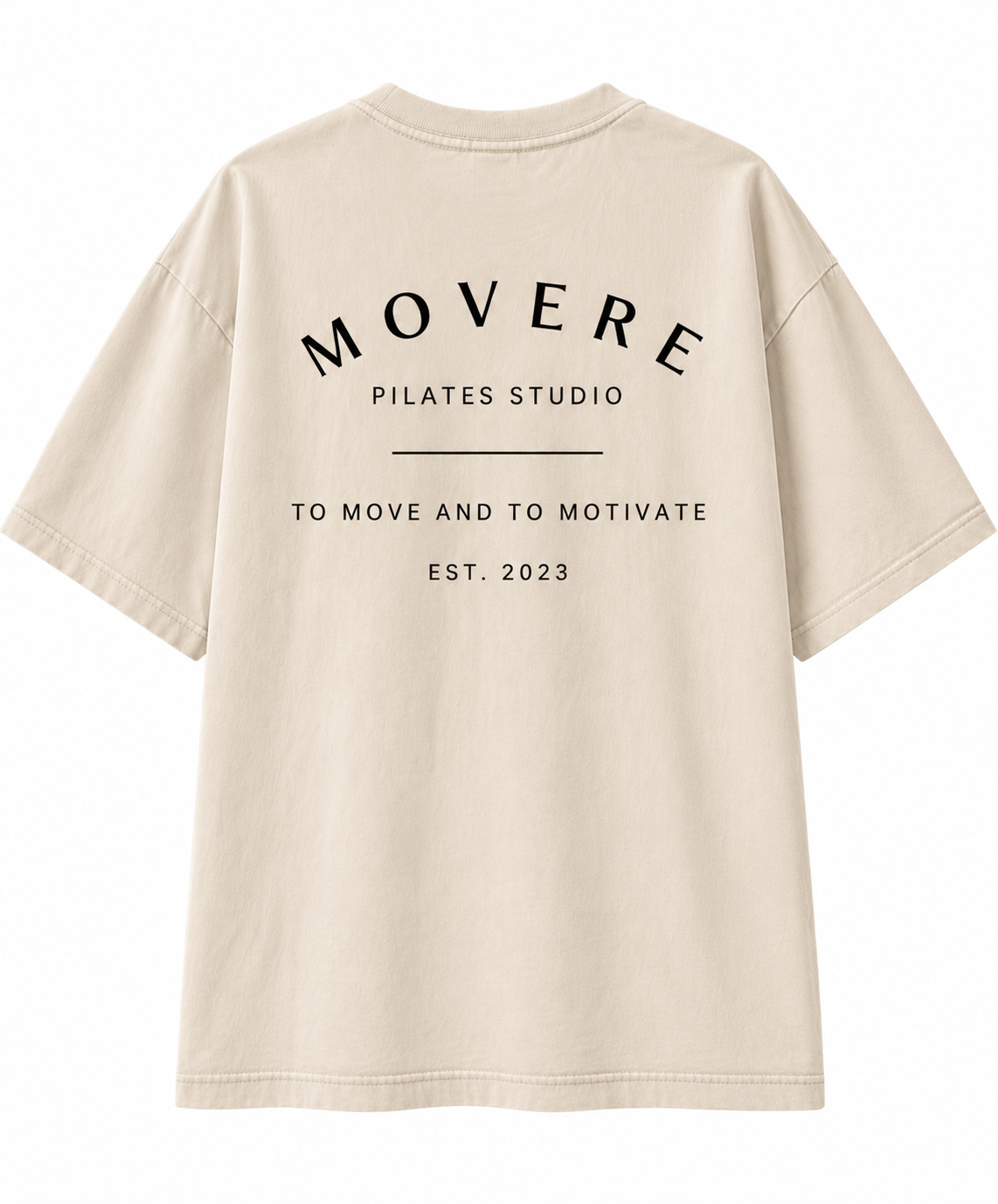 Movere Large Printed Back Tee