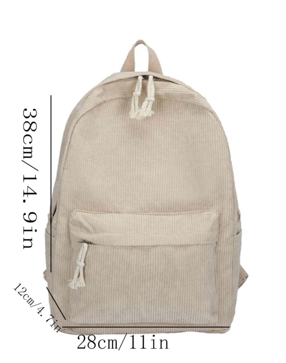 Custom Corduroy Backpack – birdydesign